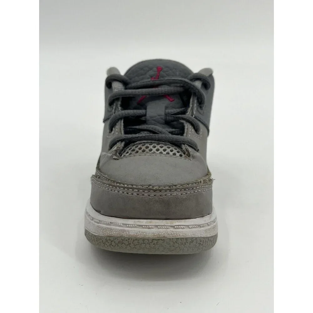 Nike Air Jordan‎ Flight Origin 3 Size 6C Style 820252-009 Gray Pink Shoes